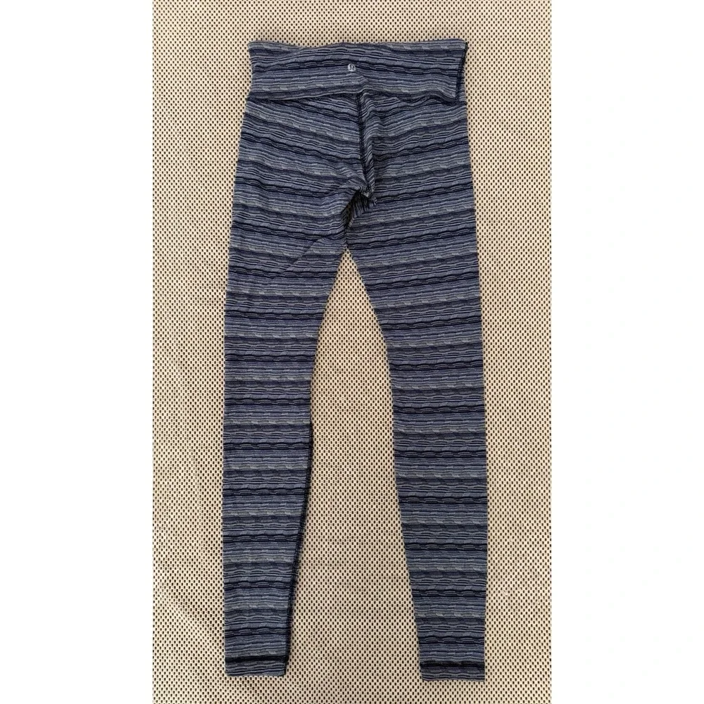 Lululemon Wunder Under 7/8 High Rise Leggings Women Size 6 Stretch Yoga Long 30
